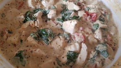 chicken with cream and sundried tomatoes