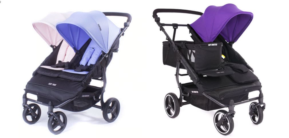 best double prams 2018 baby monsters easy twin