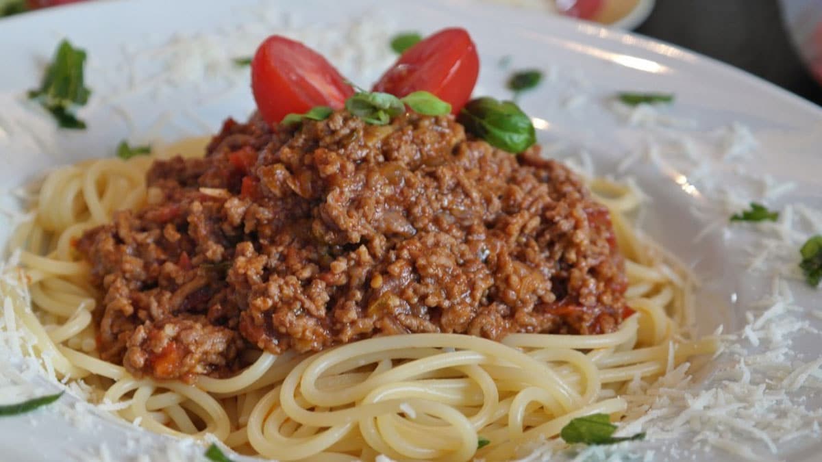 Spaghetti bolognese online thermomix